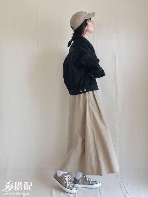 春季米色小清新穿搭，秒變氣質(zhì)鄰家女孩